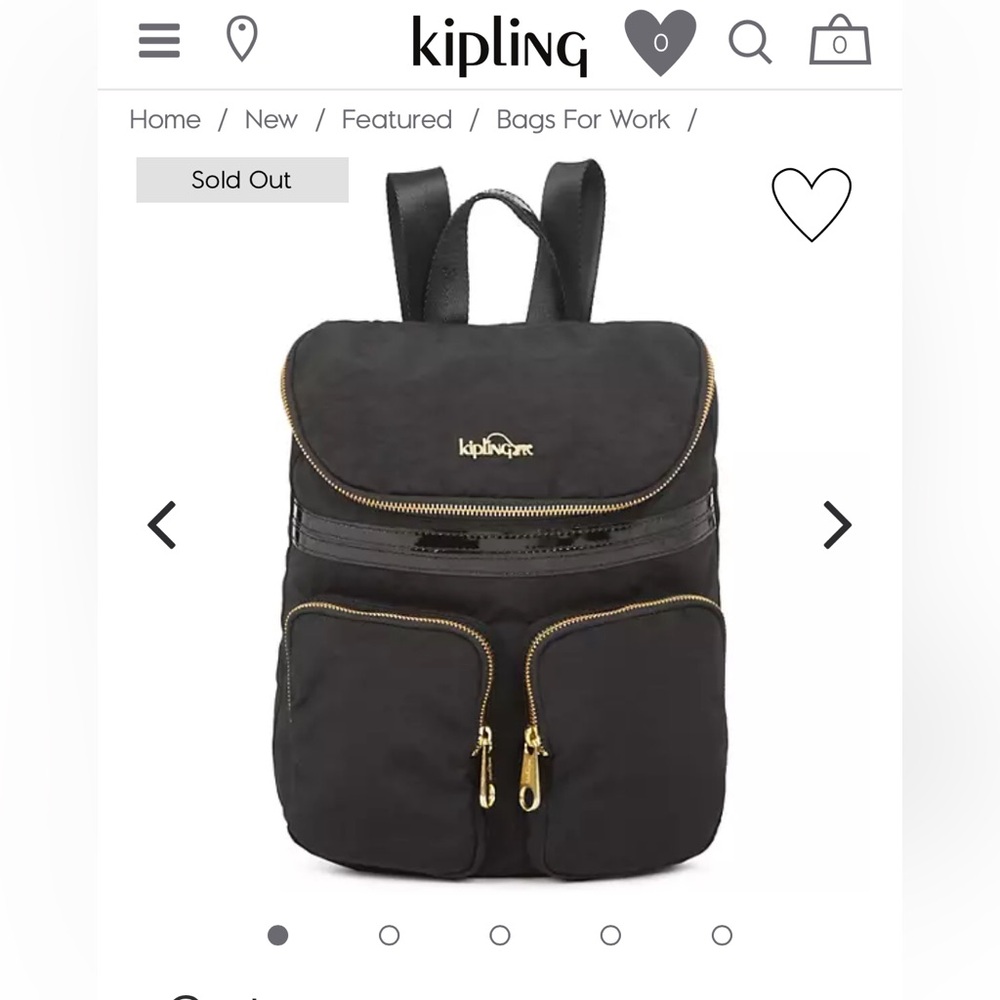 Kipling - Small Backpack Used Good Condition. Cut… - image 1